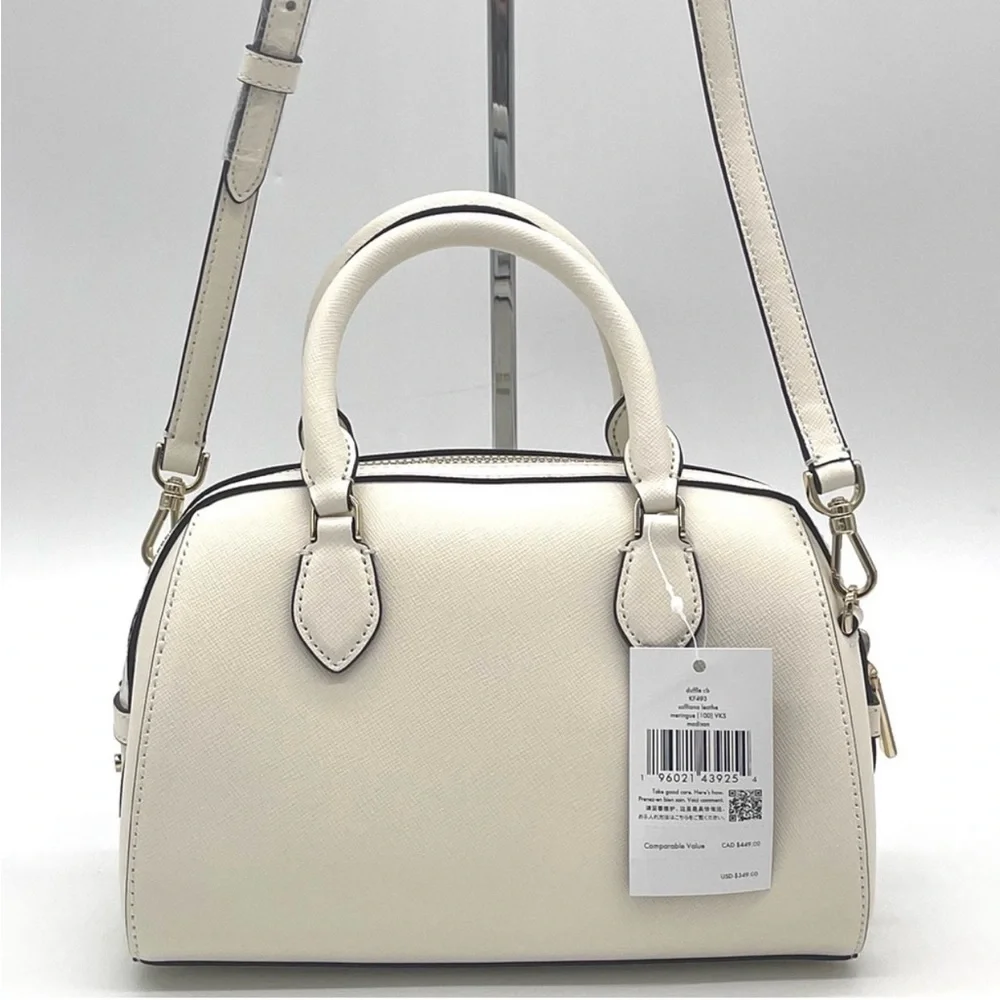 Kate Spade Madison Duffle Satchel Crossbody Bag